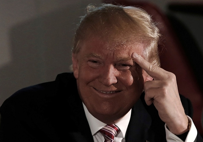 trump finger